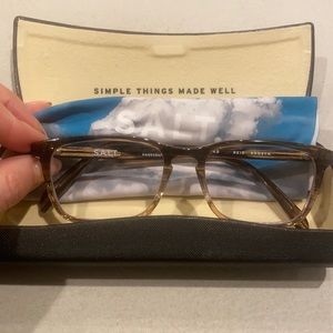 SALT Optics Reid eye frames color Brownstone